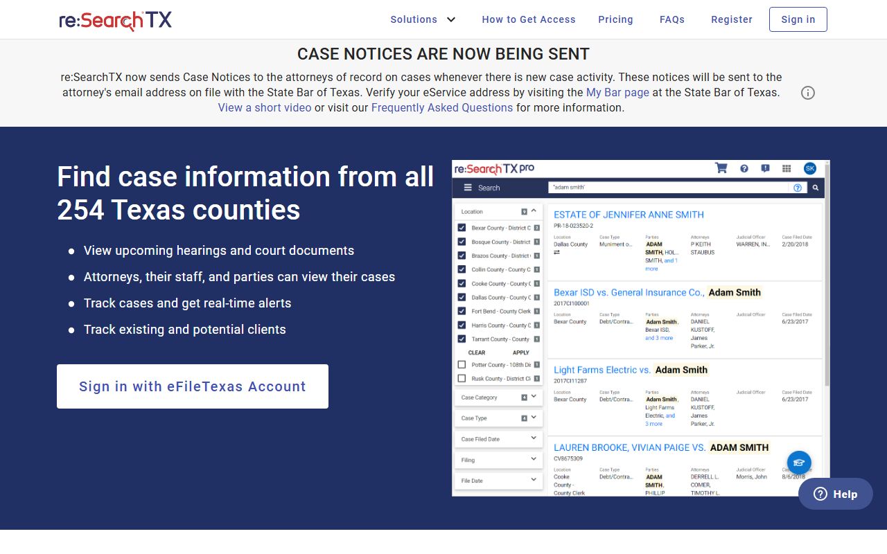 Cochran County court records after jail arrest reSearchTX portal